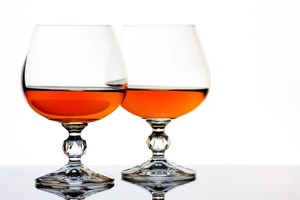 Brandy a sklo — Stock fotografie