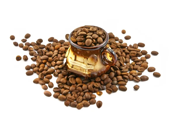Xícara de café argila — Fotografia de Stock