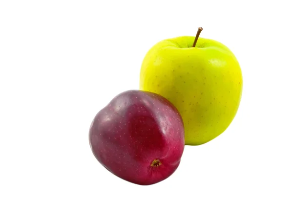 สองแอปเปิ้ล — ภาพถ่ายสต็อก