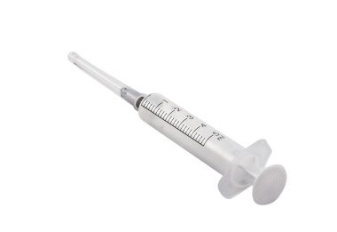 Plastic syringe clipart