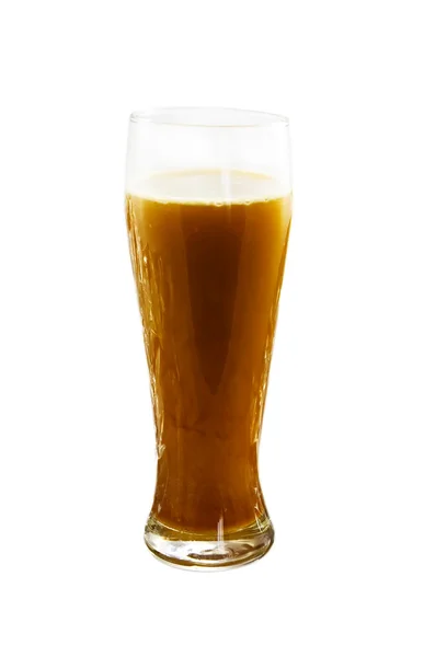 Стекло с пивом — стоковое фото
