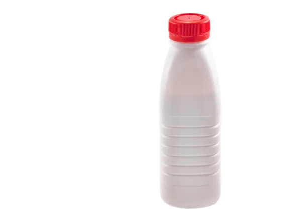 Yoğurtlu şişe — Stok fotoğraf