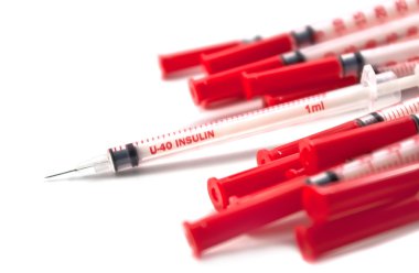 Insulin syringes clipart