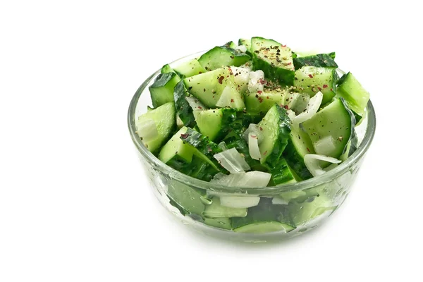 Dan taze salatalık salatası — Stok fotoğraf