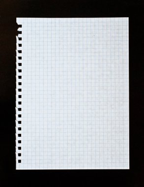 Beyaz çizgili kağıt