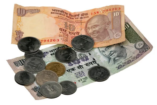 Индийские рупии — стоковое фото