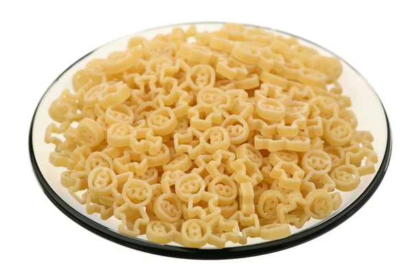 Macaroni sur une soucoupe — Photo