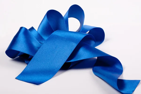 stock image Dark blue celebratory bow.