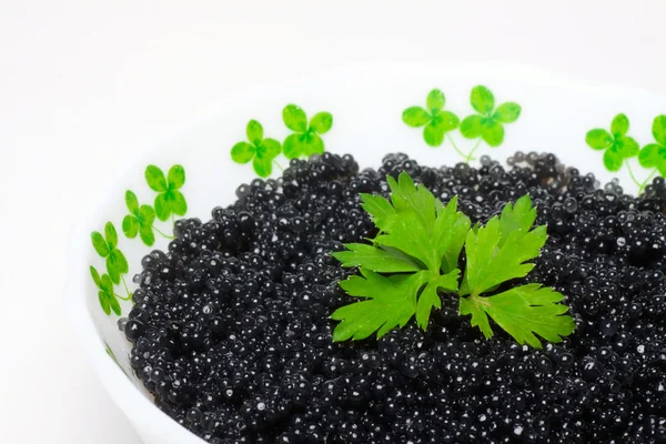 Black caviar. — Stock Photo, Image