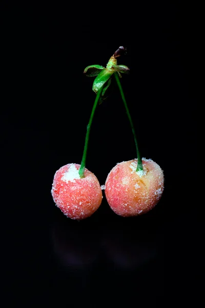 冷冻的甜樱桃. — 图库照片