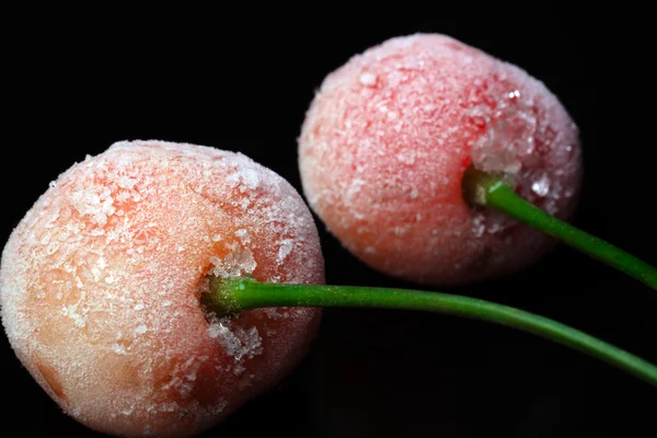 冷冻的甜樱桃. — 图库照片