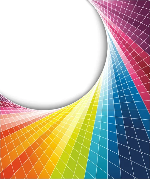 Rainbow färgstarka bakgrund — Stock vektor