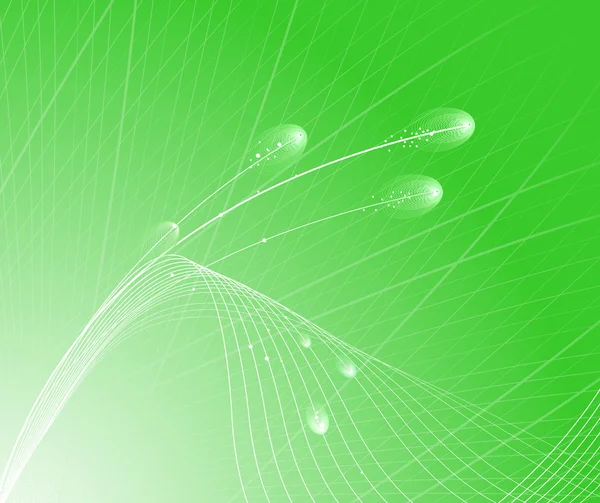 Зелений феєрверки — стоковий вектор