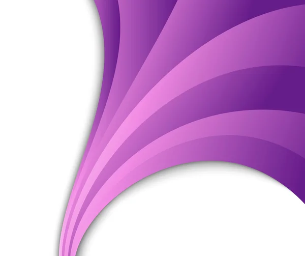 Flujo de onda violeta abstracta — Archivo Imágenes Vectoriales
