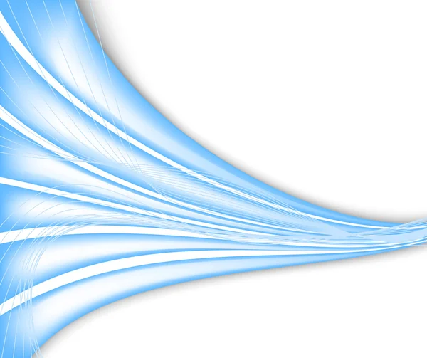 Свіжа синя кольорова хвиля — стоковий вектор
