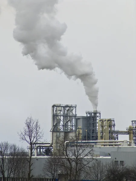 Environmental contamination vertical — Stock Photo, Image