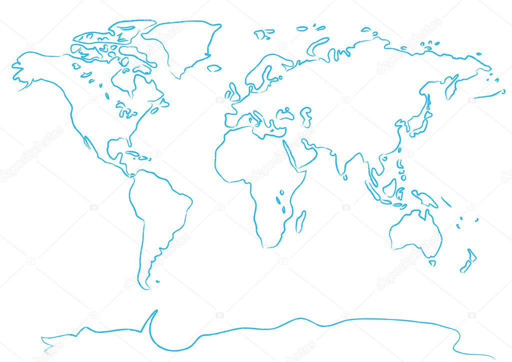 World Map Outline Images – Browse 398,196 Stock Photos, Vectors, and Video  | Adobe Stock