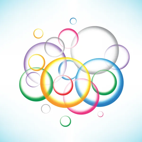 Eps10 circles background — Stock Vector