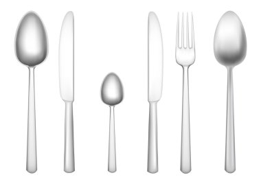 Tableware objects clipart