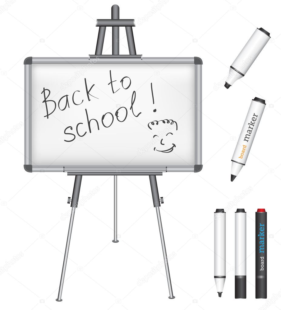 Marker board back to school