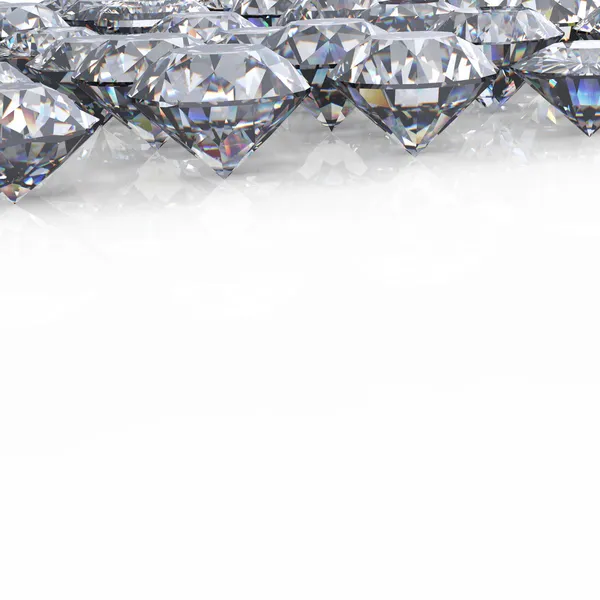 Diamant. šperky pozadí — Stock fotografie