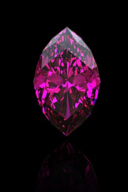 Amethyst. Marquis. Jewelry gems clipart