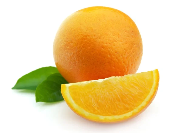 Oranje clouse omhoog — Stockfoto