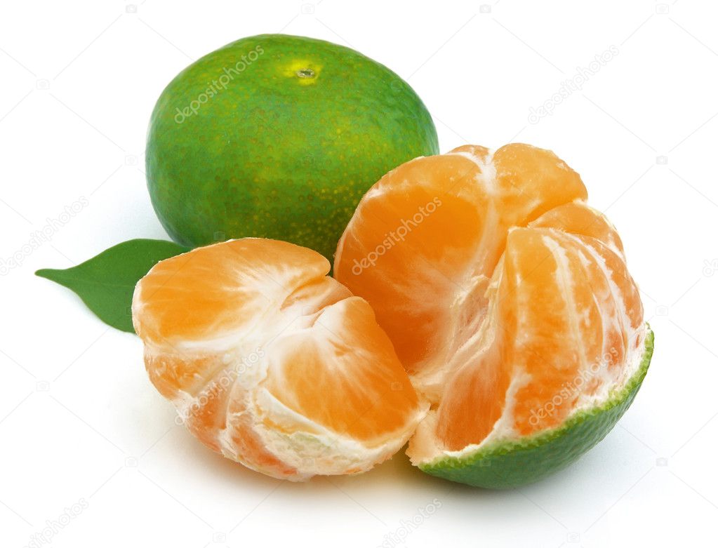 Green tangerines