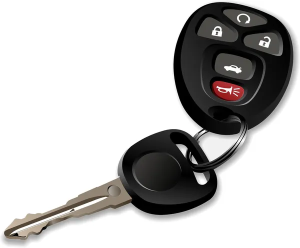 车钥匙与遥控器 — 图库矢量图片
