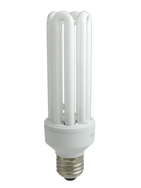 Энергосберегающая лампа — стоковое фото
