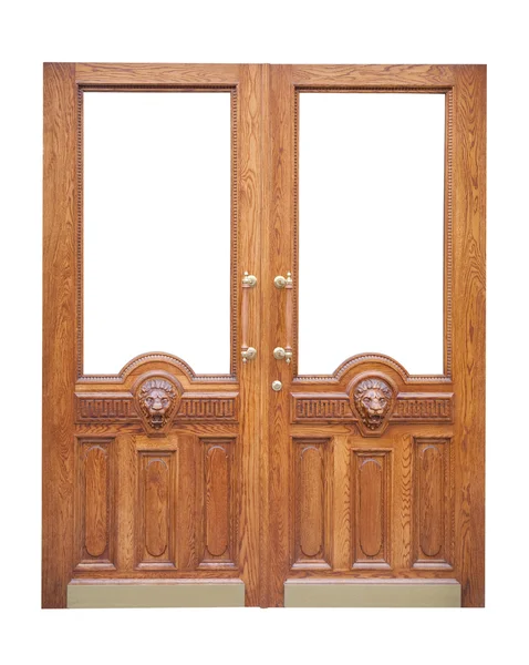 复古木质门 — 图库照片