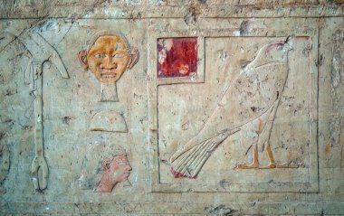 Decor at the Hatshepsut Temple clipart