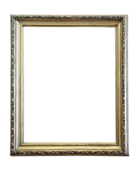 Oude antieke gouden frame — Stockfoto