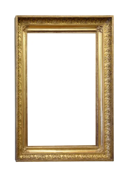 Oude antieke gouden frame — Stockfoto