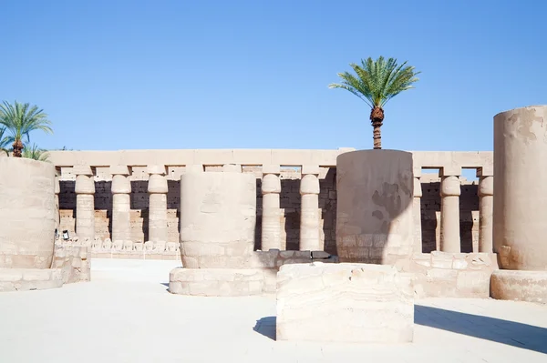 Colunas de Templo de Karnak — Fotografia de Stock