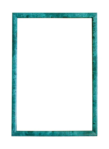 Thin green picture frame — Stock Photo, Image