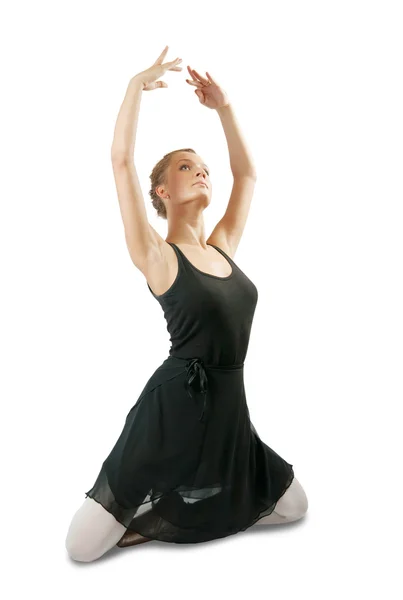 Bailarina realizando uma dança — Fotografia de Stock
