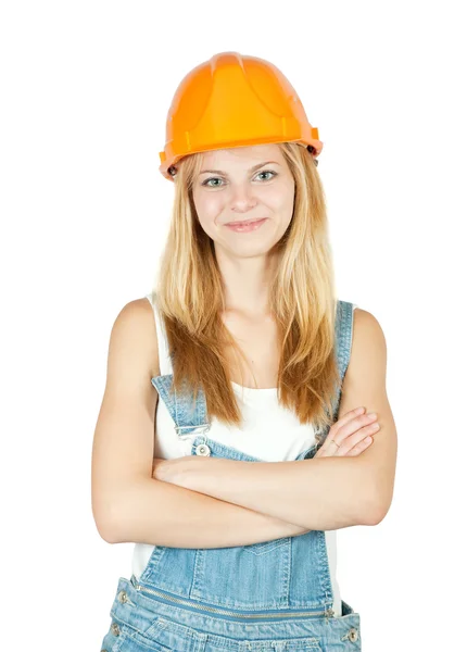 Жінки будівельник — стокове фото