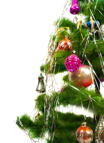 Nahaufnahme des Weihnachtsbaums — Stockfoto
