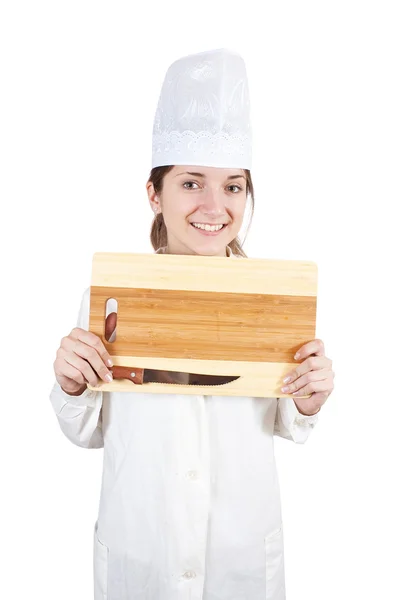 Cocinar con tabla de cortar — Foto de Stock