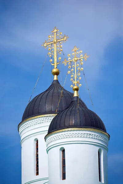 Ortodoksluk kubbeler — Stok fotoğraf