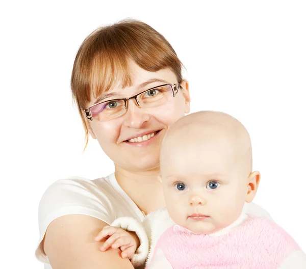 Felice madre con figlia — Foto Stock