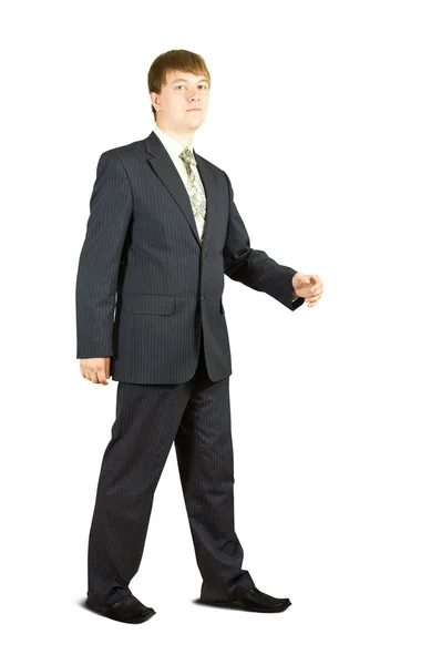 Businessman is walking — Stock Photo, Image