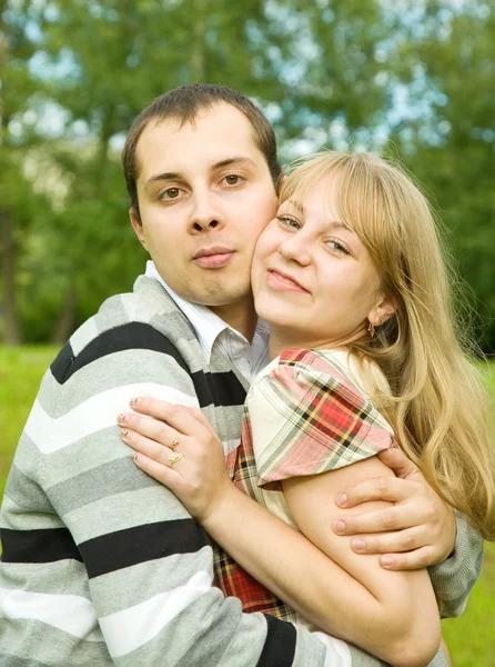 Young couple in love Royalty Free Stock Images