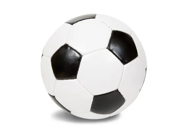 Klasický fotbalový míč. — Stock fotografie