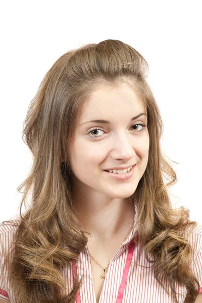 Dziewczynka długowłosy — Zdjęcie stockowe