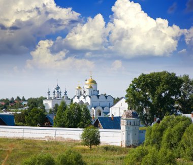 Monastery in Suzdal clipart