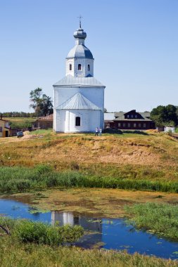 Il'inskaya church at Suzdal clipart