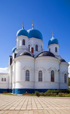 Temple in Bogolyubovo clipart