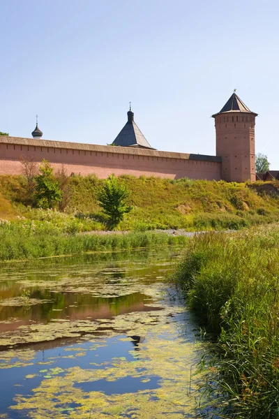 Kloster fästning i suzdal — Stockfoto